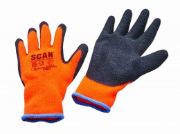 Scan Dipped Thermal Latex Gloves £5.99